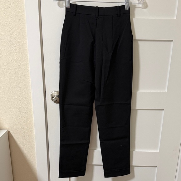 Love Bonito Black High-Waisted Tappered Trousers Dress Pants Size XS or 24 - Picture 9 of 11